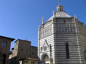 The Baptistery, Pistoia. Author and Copyright Marco Ramerini