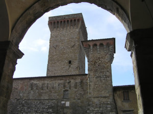 Die Cassero, Lucignano, Arezzo. Autor und Copyright Marco Ramerini