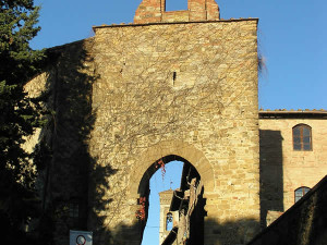 Porta Senese, Barberino Val d'Elsa, Firenze. Author and Copyright Marco Ramerini