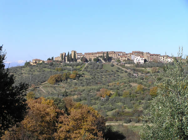 San Donato in Poggio, Tavarnelle Val di Pesa, Florencia. Autor y Copyright Marco Ramerini