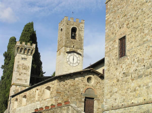 Badia a Passignano, Tavarnelle Val di Pesa, Firenze. Author and Copyright Marco Ramerini.