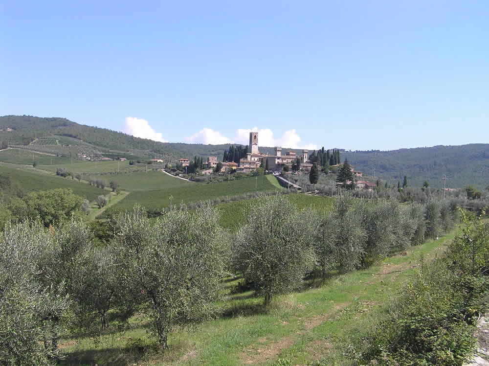 Badia a Passignano, Tavarnelle Val di Pesa, Florence. Author and Copyright Marco Ramerini