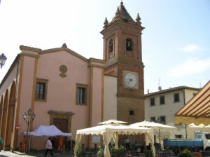 La chiesa di San Regolo, Montaione. Author and Copyright Marco Ramerini