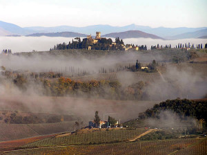 Paesaggio nei dintorni di Montespertoli, Firenze. Author and Copyright Marco Ramerini