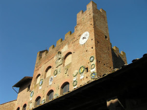 Palazzo Pretorio, Certaldo, Firenze. Author and Copyright Marco Ramerini