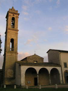 Pieve di San Piero in Bossolo, Tavarnelle Val di Pesa, Firenze. Author and Copyright Marco Ramerini