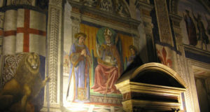 Affreschi di Domenico Ghirlandaio, Sala dei Gigli, Palazzo Vecchio, Firenze. Author and Copyright Marco Ramerini.