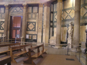 Baptisterio de San Juan, Florencia. Autor y Copyright Marco Ramerini.