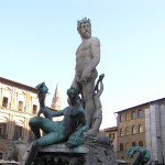 La fontaine de Neptune (Biancone) par Bartolomeo Ammannati, Piazza della Signoria, Florence. Author and Copyright Marco Ramerini,