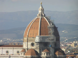 La cupola del Duomo, Firenze, Italia. Author and Copyright Marco Ramerini.
