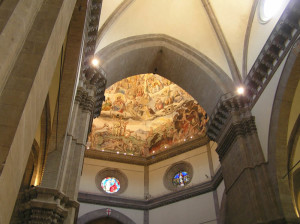 L'interno del Duomo, Firenze, Italia. Author and Copyright Marco Ramerini