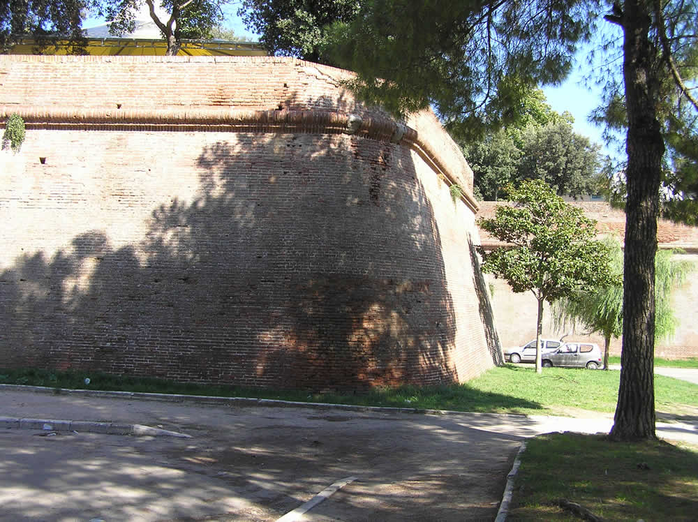 Renaissance walls, Grosseto. Author and Copyright Marco Ramerini