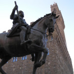 Statue équestre de Cosme Ier de Médicis, Piazza della Signoria, Florence. Author and Copyright Marco Ramerini