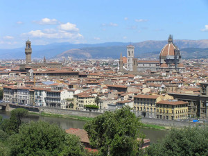 Veduta da Piazzale Michelangelo, Firenze. Author and Copyright Marco Ramerini