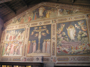 La vida de Cristo, Sacristía, Basílica de Santa Croce. Autor y Copyright Marco Ramerini