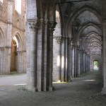 Abadía de San Galgano, Chiusdino, Siena ,,. Autor y Copyright Marco Ramerini