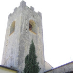 Le clocher, Badia a Coltibuono, Gaiole in Chianti, Sienne. Auteur et Copyright Marco Ramerini