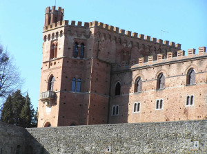 Castello di Brolio, Gaiole in Chianti, Siena. Author and Copyright Marco Ramerini.