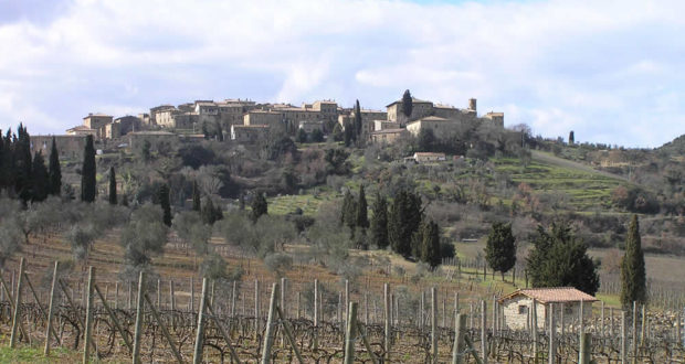 Castelnuovo dell'Abate, Montalcino, Siena. Author and Copyright Marco Ramerini