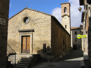 Castelnuovo dell'Abate, Montalcino, Siena. Author and Copyright Marco Ramerini.