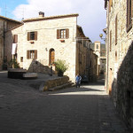 Castelnuovo dell'Abate, Montalcino, Siena. Author and Copyright Marco Ramerini,