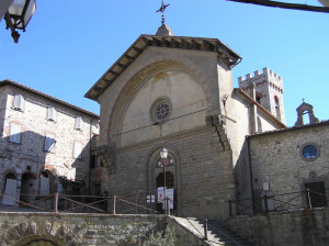 Église de San Niccolò, Radda in Chianti, Sienne. Auteur et Copyright Marco Ramerini
