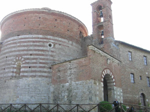 Chiesetta di Montesiepi, San Galgano, Chiusdino, Siena. Author and Copyright Marco Ramerini.