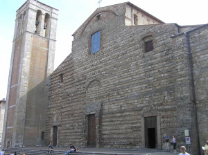 Duomo, Montepulciano, Siena. Author and Copyright Marco Ramerini.