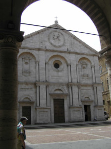 Duomo, Pienza, Val d'Orcia, Siena. Author and Copyright Marco Ramerini