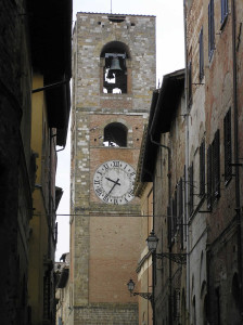 Il Campanile del Duomo di Colle Val d'Elsa, Siena. Author and Copyright Marco Ramerini