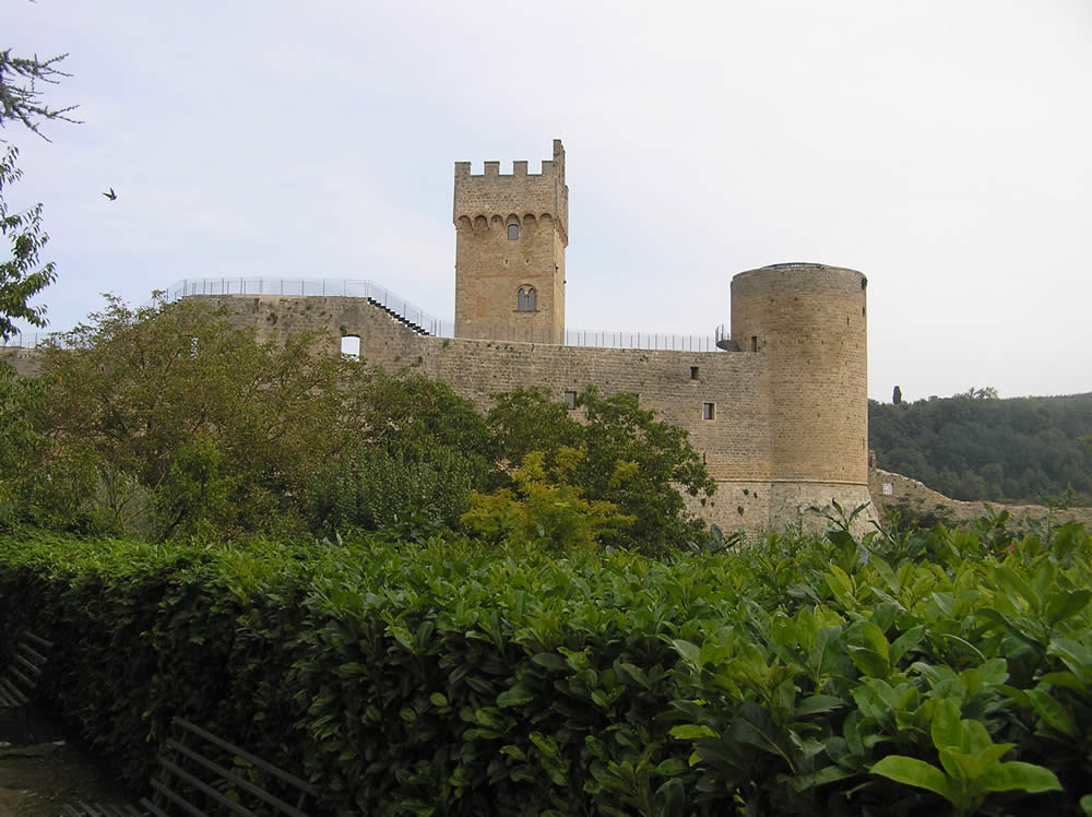 Il Castello di Staggia Senese, Poggibonsi, Siena,. Author and Copyright Marco Ramerini