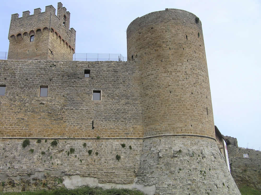 Il Castello di Staggia Senese, Poggibonsi, Siena,. Author and Copyright Marco Ramerini