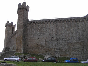 La Rocca di Montalcino, Siena. Author and Copyright Marco Ramerini.