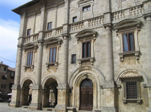 Palazzo Tarugi o dei Nobili (XVI secolo), Montepulciano, Siena. Author and Copyright Marco Ramerini