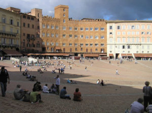 Piazza del Campo, Siena. Author and Copyright Marco Ramerini