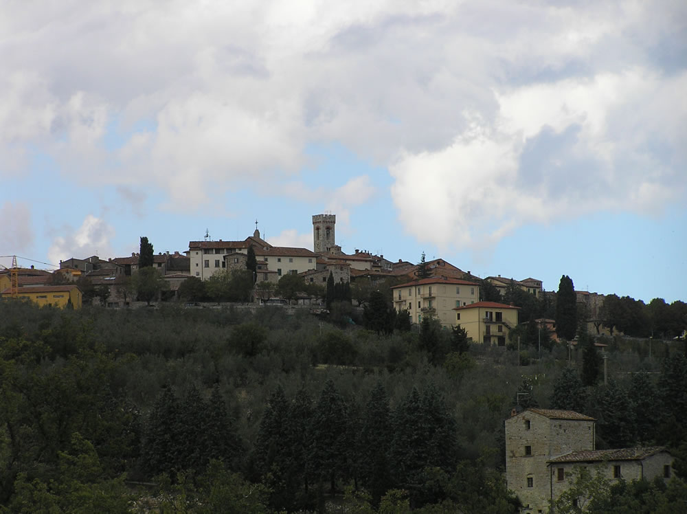 Radda in Chianti, Sienne. Auteur et Copyright Marco Ramerini