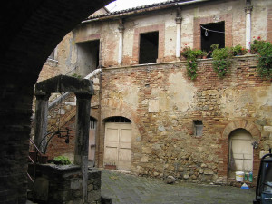 San Quirico d'Orcia, Siena. Author and Copyright Marco Ramerini