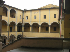Chiostro di San Domenico, San Miniato, Pisa. Author and Copyright Marco Ramerini