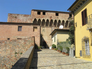 L'ingresso della Fortezza, Montecarlo, Lucca. Author and Copyright Marco Ramerini