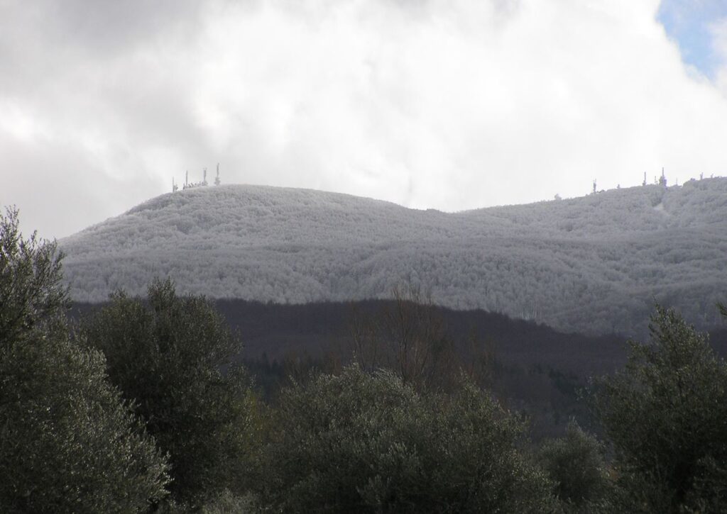 Monte Amiata. Author and Copyright Marco Ramerini