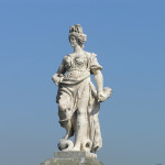Statua, Villa Bellavista, Buggiano, Pistoia. Author and Copyright Marco Ramerini