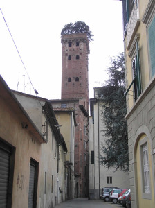 Torre Guinigi, Lucca. Author and Copyright Marco Ramerini