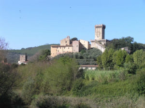 Una veduta del borgo di Vicopisano, Pisa. Author and Copyright Marco Ramerini