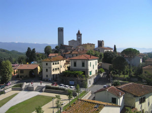 Veduta di Serravalle Pistoiese, Pistoia. Author and Copyright Marco Ramerini.
