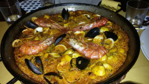 Paella de Mariscos, Ristorante spagnolo La Posta, Poggibonsi, Siena