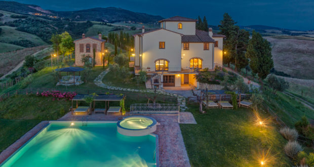Villa Ciggiano, villa di lusso toscana con piscina