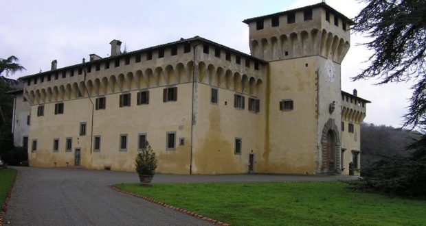 Villa di Cafaggiolo, Barberino del Mugello. Autore e Copyright Marco Ramerini