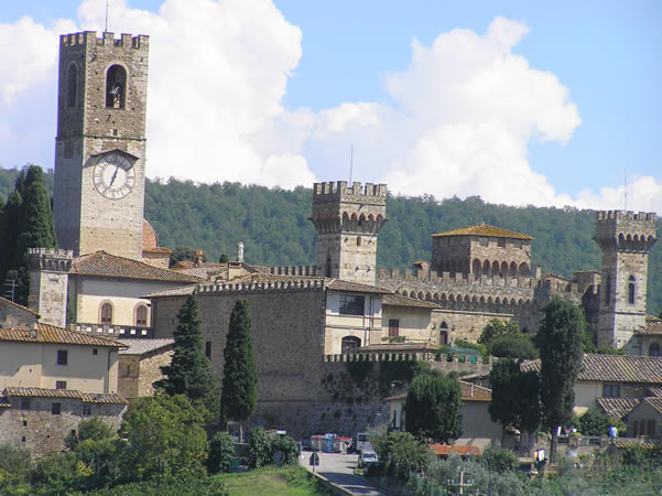 Badia a Passignano, Tavarnelle Val di Pesa, Florence. Author and Copyright Marco Ramerini