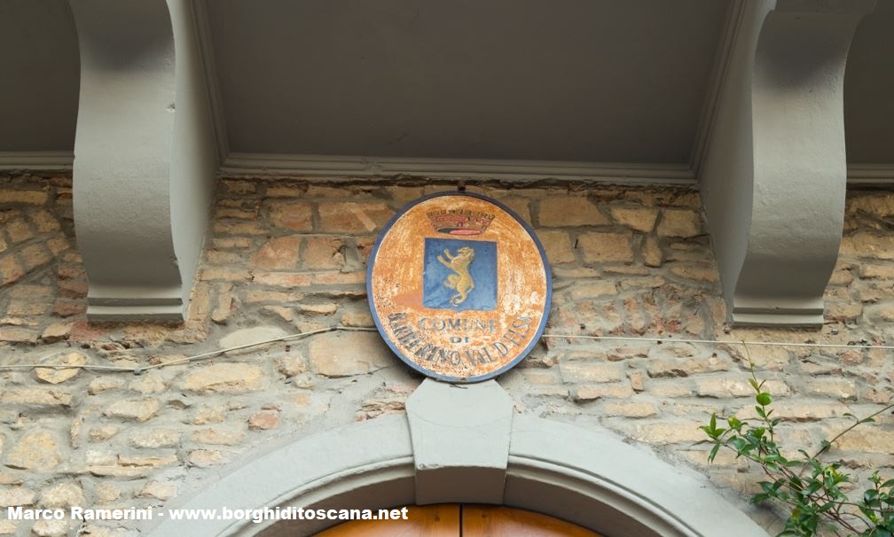 Lo stemma del comune di Barberino Val d'Elsa. Autore e Copyright Marco Ramerini