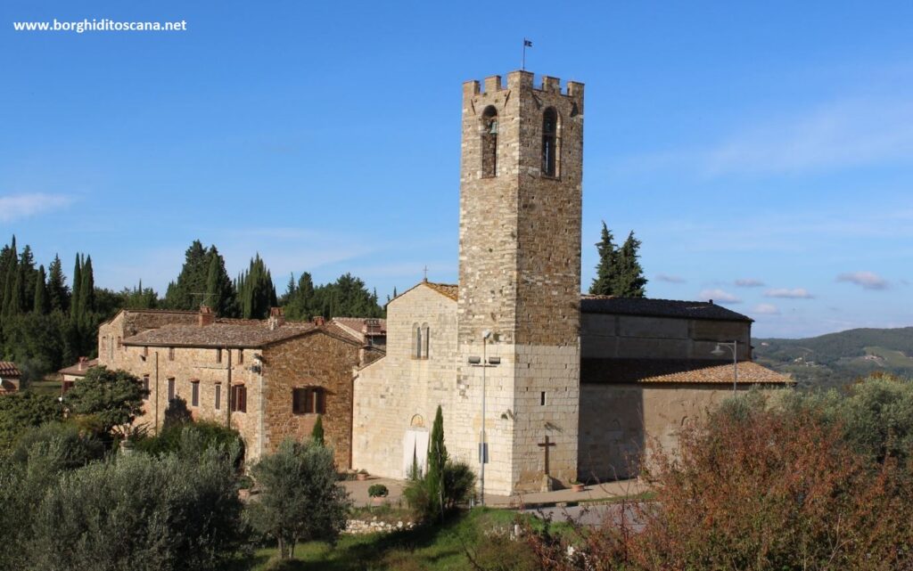 La Pieve di San Donato in Poggio. Autore e Copyright Marco Ramerini